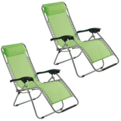 Garden Gear Zero Gravity Chair - Apple Green -Green Us Garden G0882 2
