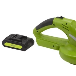 Garden Gear 20V Cordless Lithium-ion Leaf Blower -Green Us Garden G1166LeafBlower20VBattery Insert1000x1000px