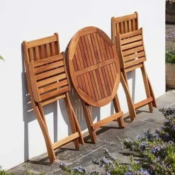 Garden Gear Acacia Hardwood Bistro Set -Green Us Garden G2856 3 2000x2000 1