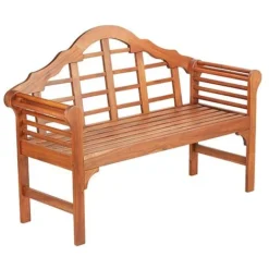 Garden Gear Acacia Lutyens Bench 9 Garden Gear Acacia Lutyens Bench -Green Us Garden G2860 CO4