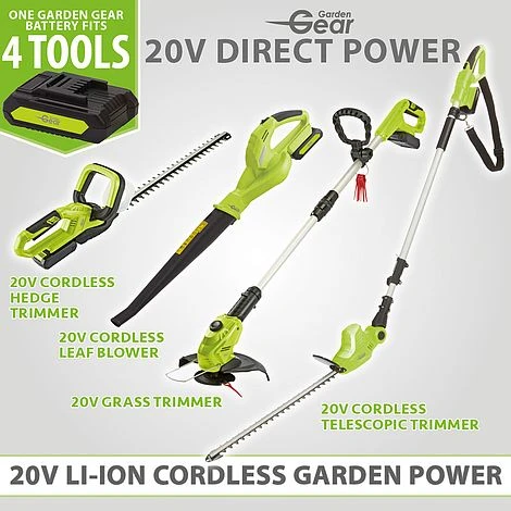 Garden Gear 20V Cordless Lithium-ion Grass Trimmer 7 Garden Gear 20V Cordless Lithium-ion Grass Trimmer - Image 7