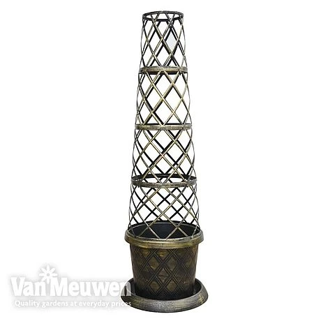 Tower Pot™ Black & Gold 2 Tower Pot™ Black & Gold - Image 2